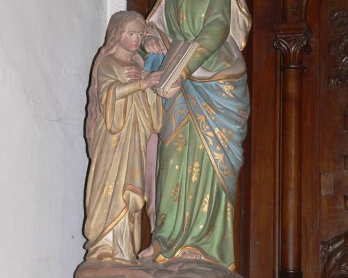 Ste Anne et Marie enfant