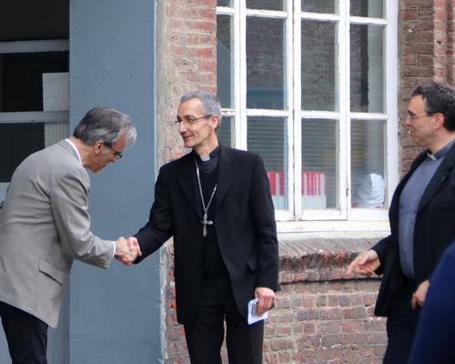 1905_Mgr Dollmann  rencontre les confirmands 14