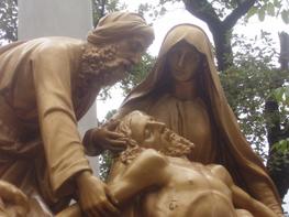 Marie pleure son fils