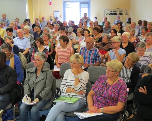Au moins 250 personnes réunies pour la journée