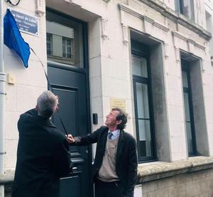 inauguration rue H de Lubac 2019 10 4  (2)