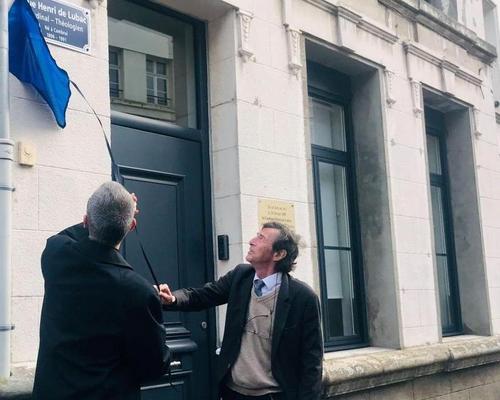inauguration rue H de Lubac 2019 10 4  (2)