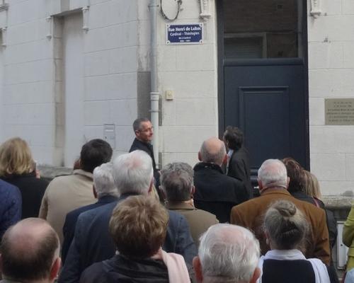 inauguration rue H de Lubac 2019 10 4  (3)