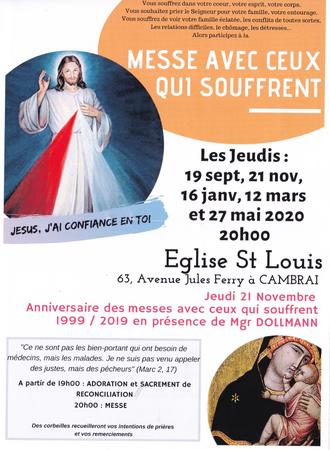 messe pour les souffrants
