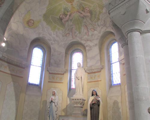 9- la chapelle de la Vierge