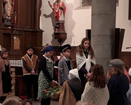 Veillée et messe de la nativité à Bousies 16
