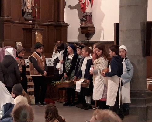 Veillée et messe de la nativité à Bousies 17