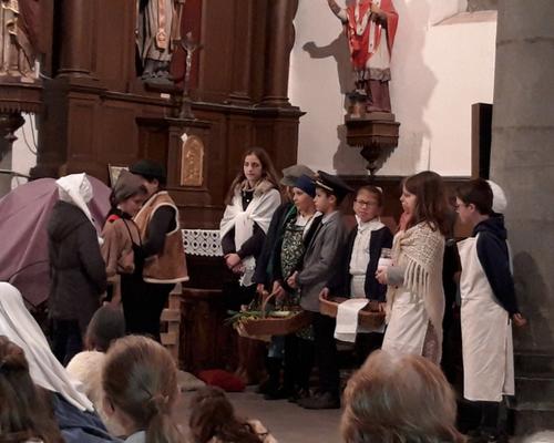 Veillée et messe de la nativité à Bousies 18