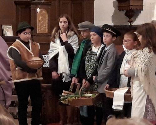 Veillée et messe de la nativité à Bousies 19