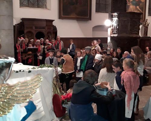 Veillée et messe de la nativité à Bousies 21