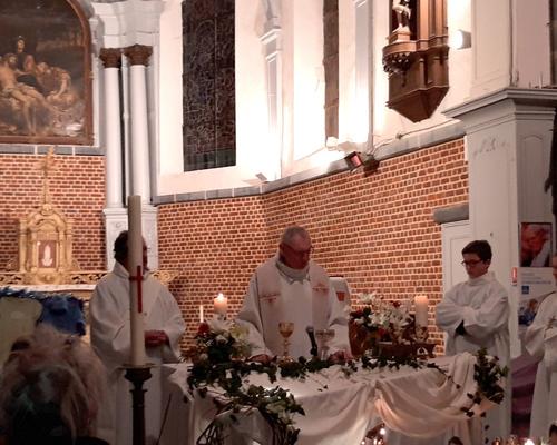 Veillée et messe de la nativité à Bousies 28