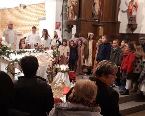 Veillée et messe de la nativité à Bousies 31