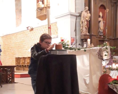 Veillée de Noël et messe à Bousies 9