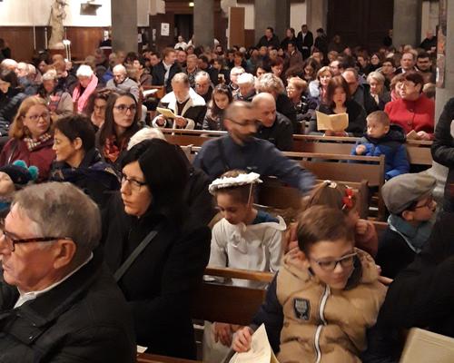 Veillée de Noël et messe à Bousies 23