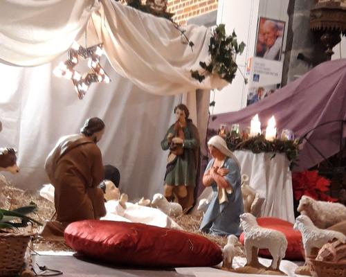 Veillée de Noël et messe à Bousies 32