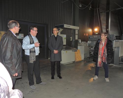 visite de l'imprimerie digitaprint