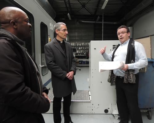 visite de l'imprimerie digitaprint
