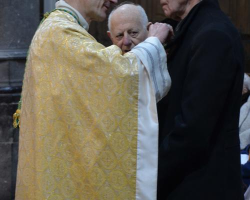 Messe à la collégiale le 120120