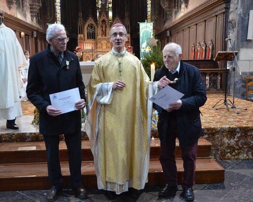Messe à la collégiale le 120120