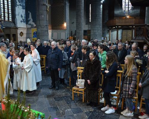 Messe à la collégiale le 120120