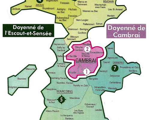 Cambrai et Escaut Sensee
