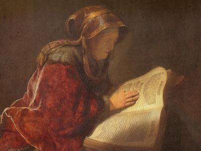 Anne lisant la Bible001