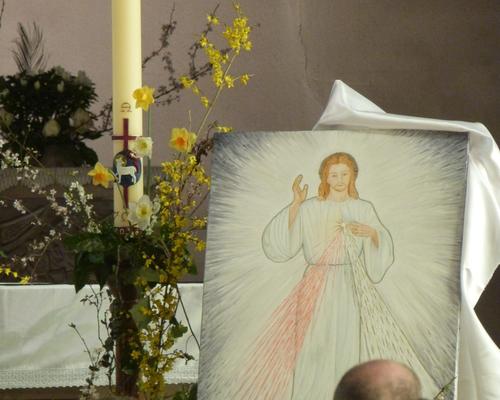 fete divine Misericorde l'an dernier