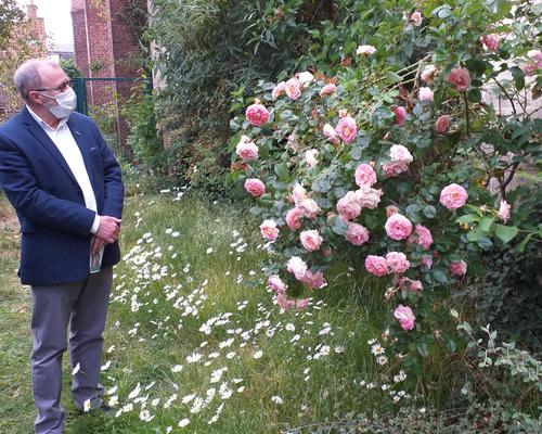 Contemplation du jardin Valenciennes 1