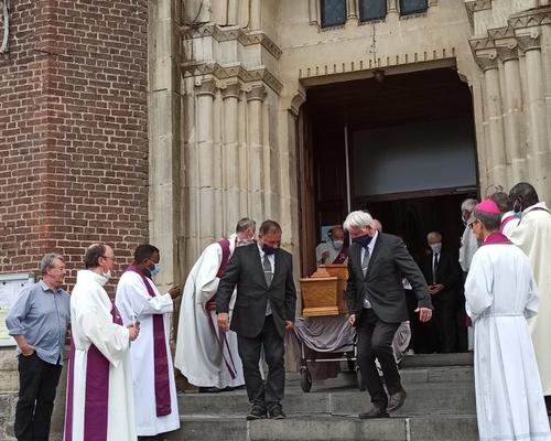 Auberchicourt Guy Seulin  enterrement (1)
