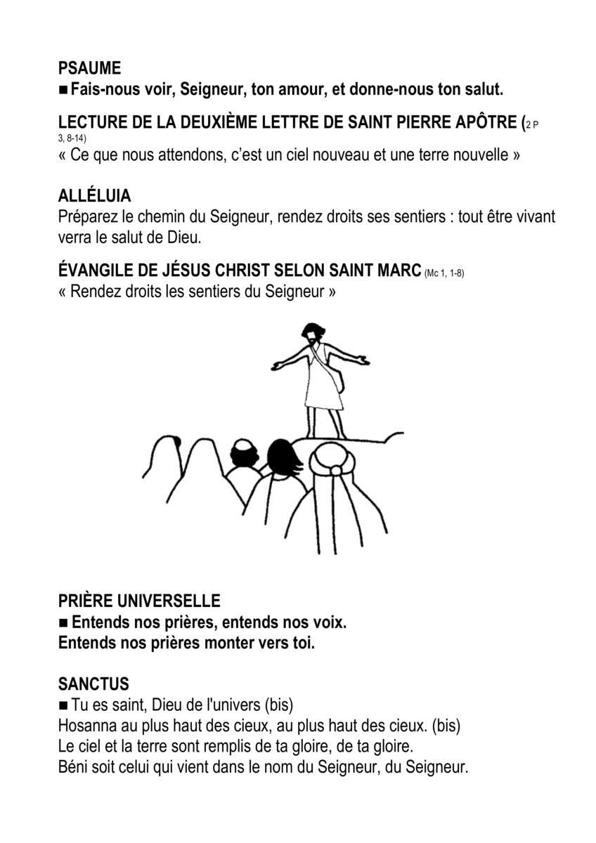 Peuples Qui Marchez Dans La Longue Nuit Partition