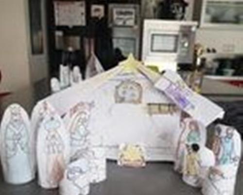 La crèche de Maxence et Maëline