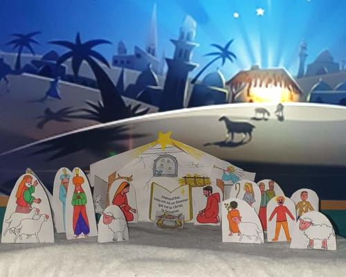 La crèche des enfants d'Anne-Sophie
