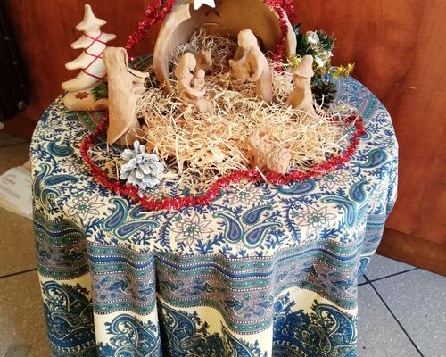 La crèche de l'accueil paroissial