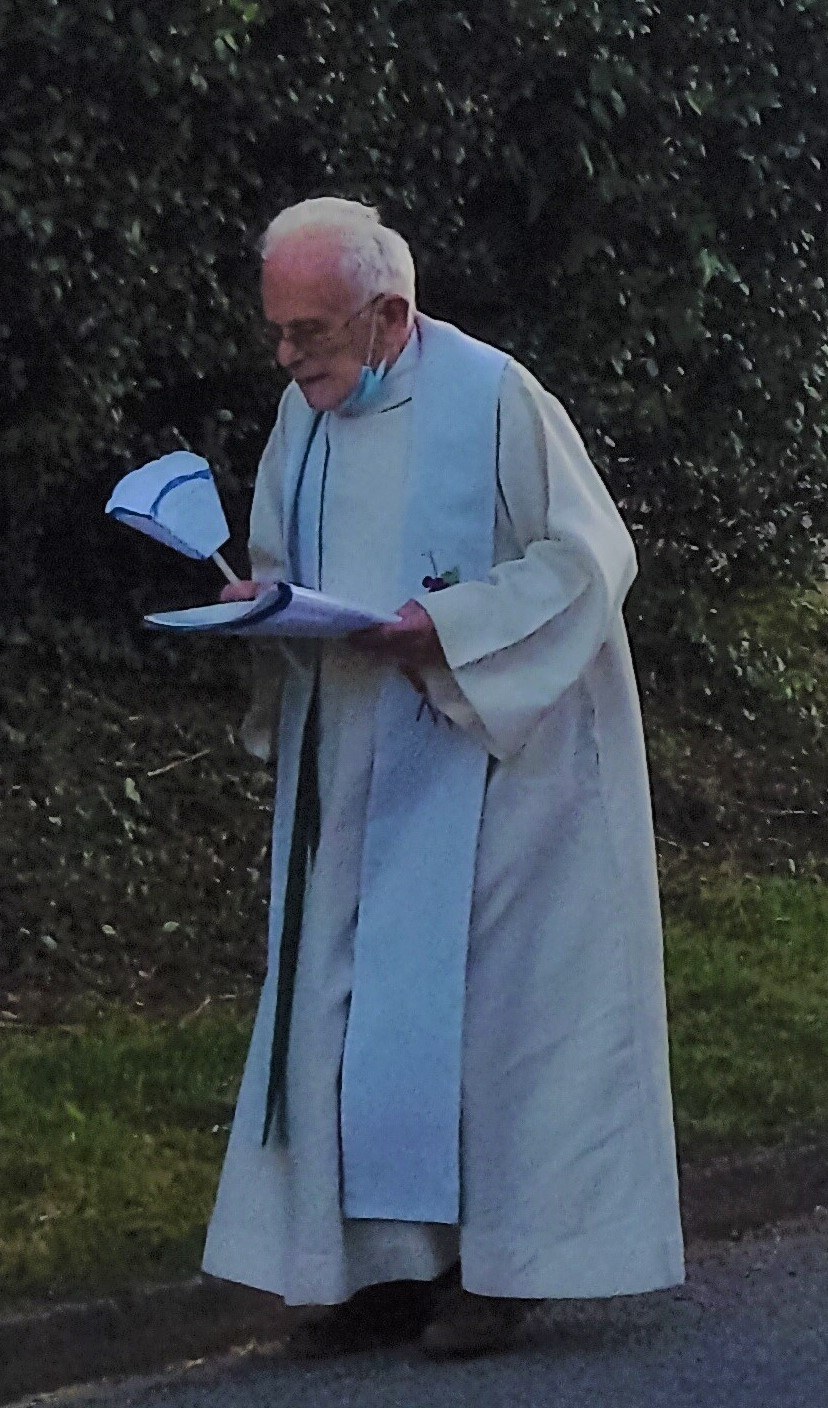 L'abbé Rousseaux Léon (Photo de S.GOMES)