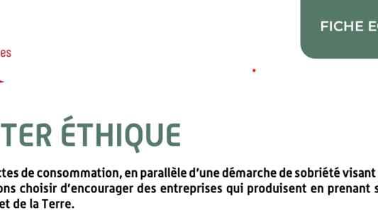 acheter ethique