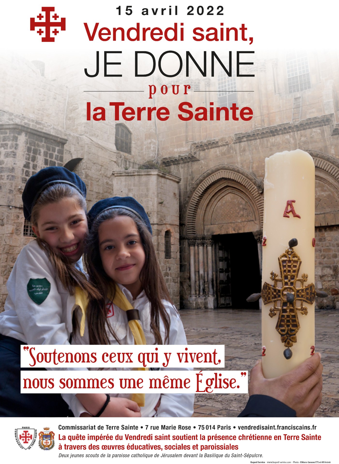 Affiche A4 vendredi saint BD