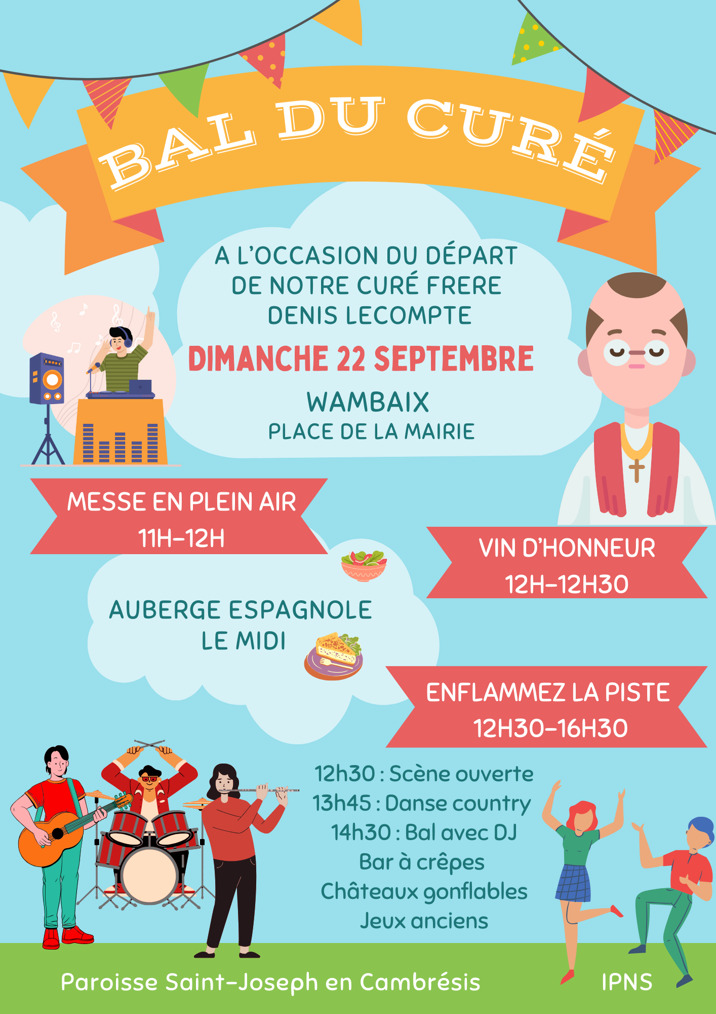 Affiche bal cure def