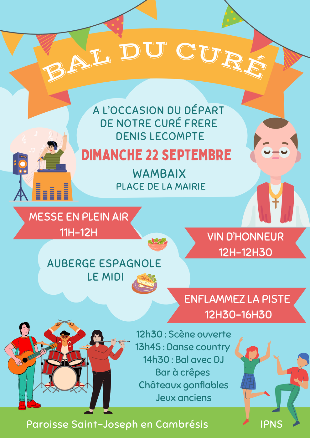 Affiche bal cure def