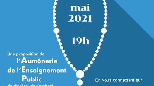Affiche chapelet visio