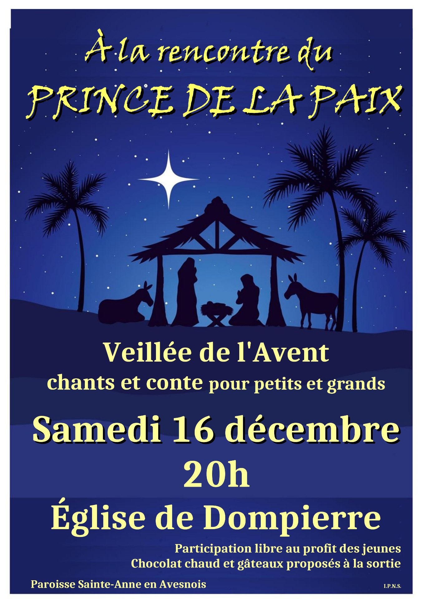 affiche conte de Noel