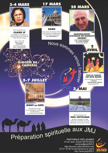 affiche diocésain JMJ