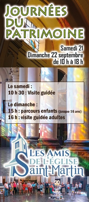 Affiche journee du patrimoine 21 et 22 sept 2024