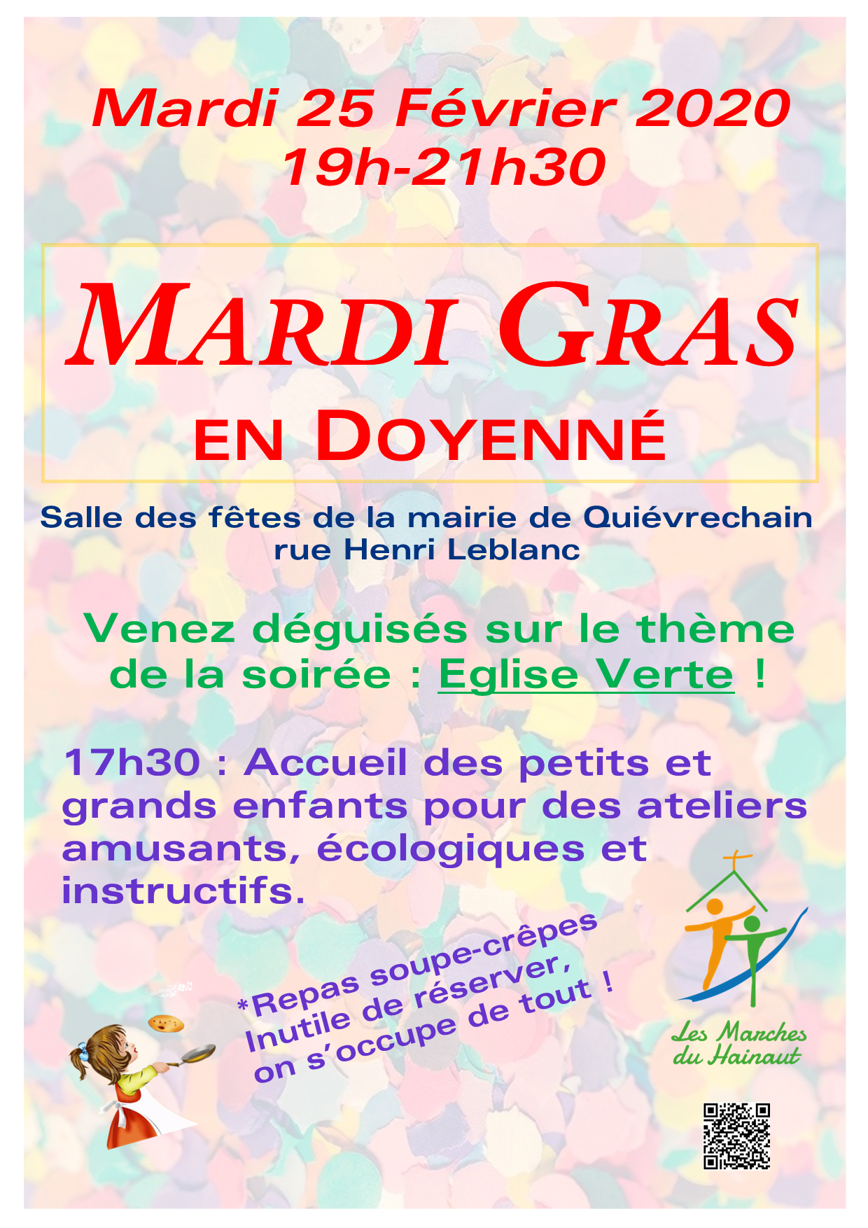 AFFICHE MARDI GRAS 2020