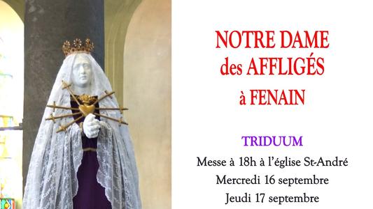 Affiche Notre Dame des Affliges 2026