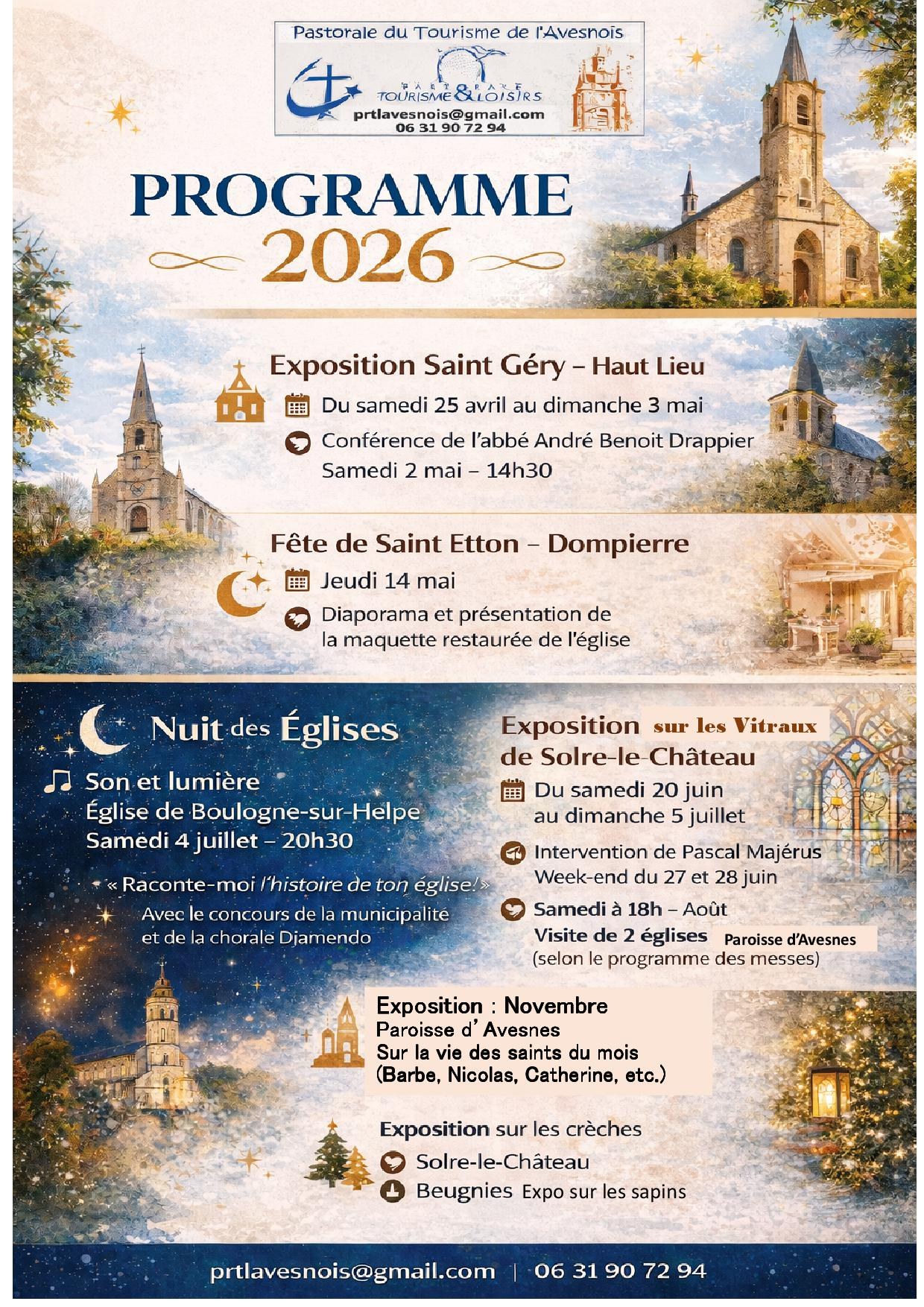 affiche pasto tourisme avesnois 2026