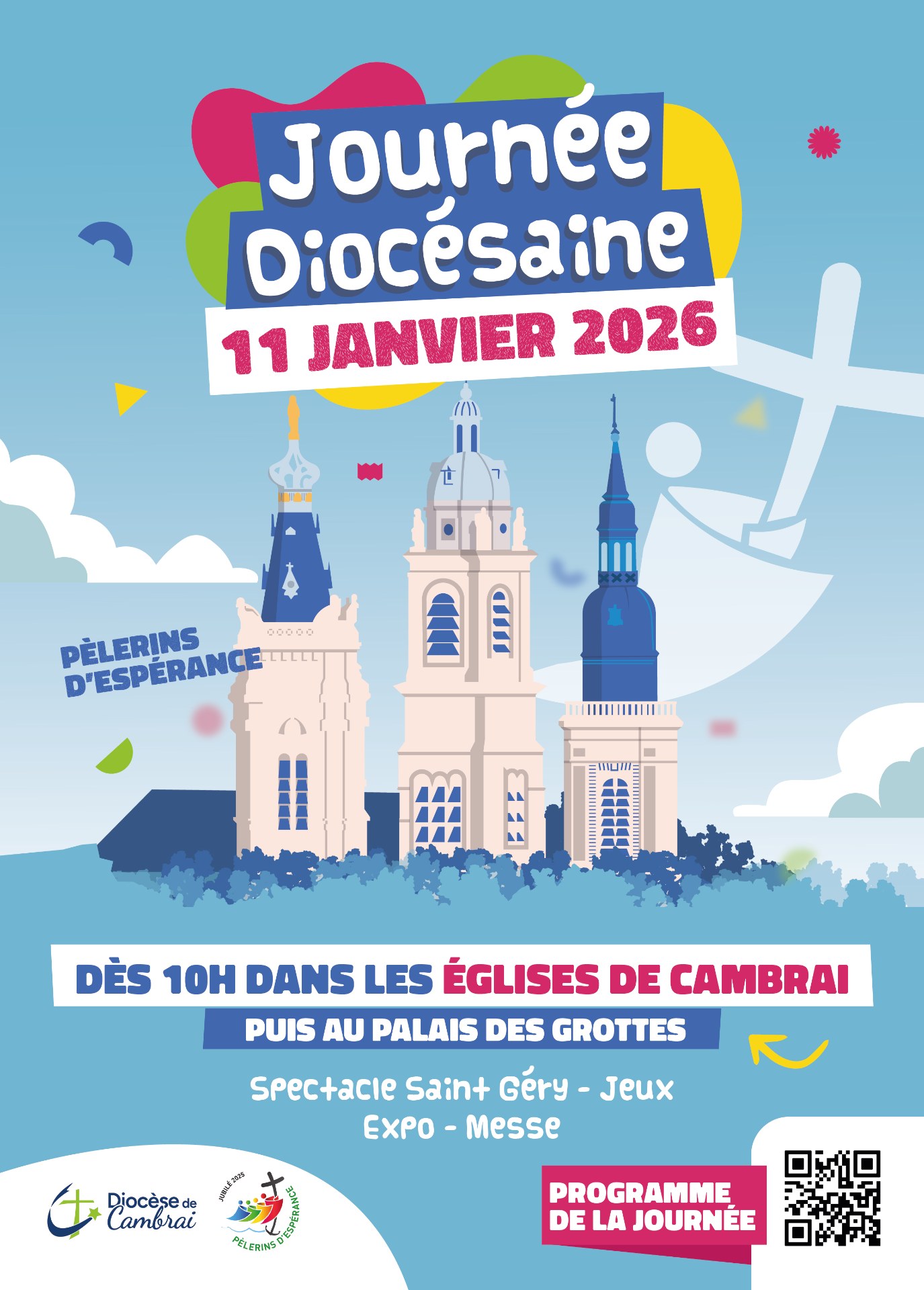 Affiche Pelerins d'esperance Ecran