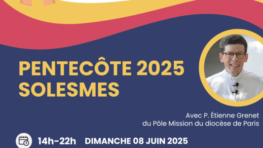 affiche pentecote 2025 solesmes