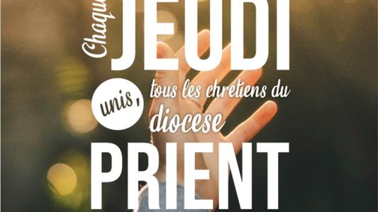 affiche priere jeudi
