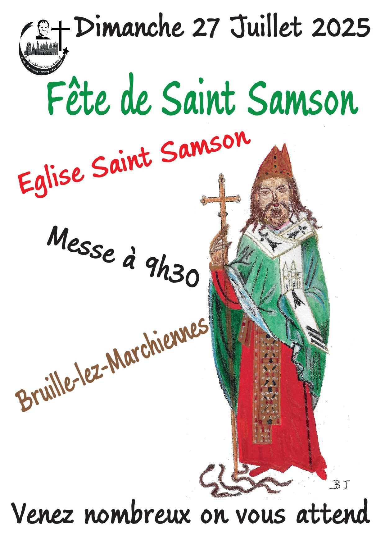 Affiche Saint SAMSON 2025