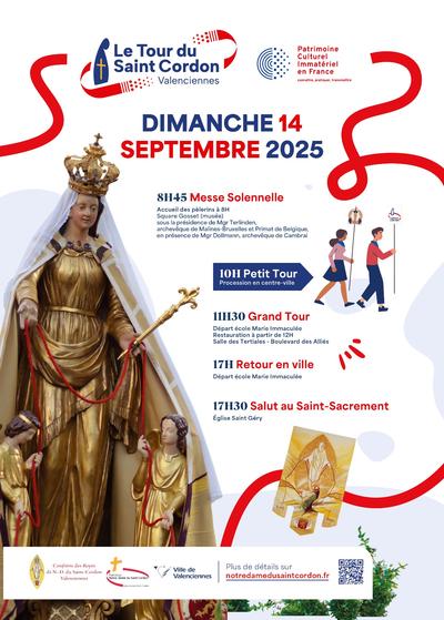 Affiche tour du saint cordon 2025